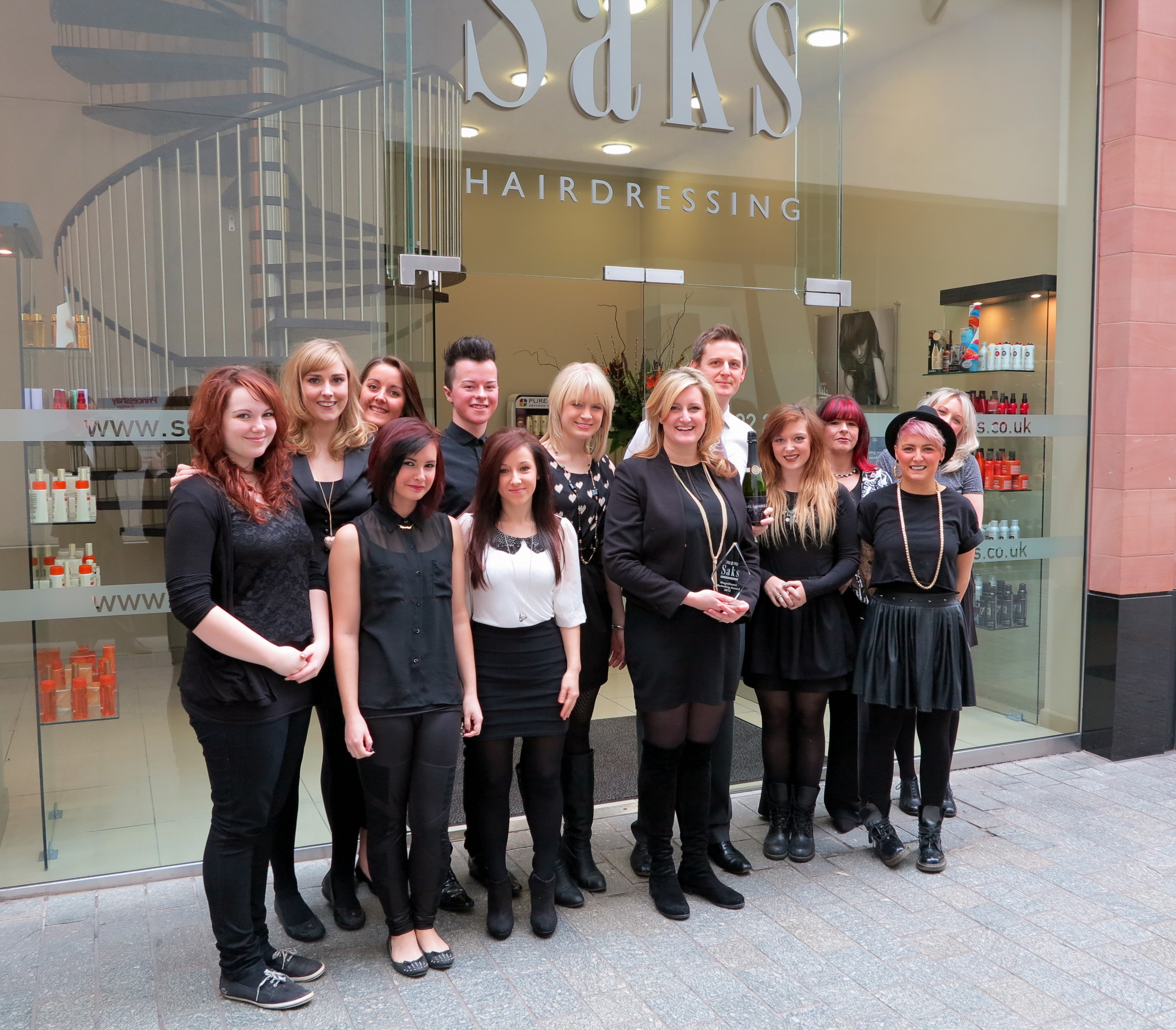 Saks Exeter celebrate one year anniversary with award recognition The